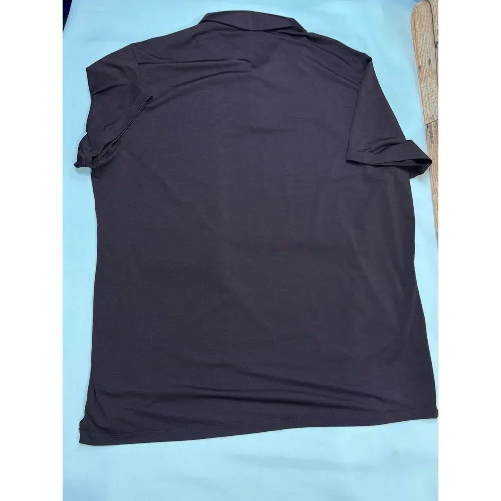 Nike Golf Short Sleeve Polo Dri-Fit Size XL Purple